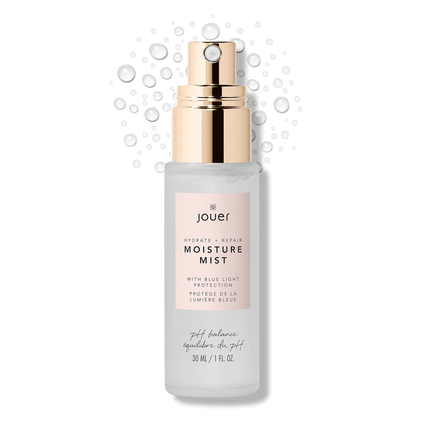 Jouer Hydrate & Repair Moisture Mist with Blue Light Protection, 30ml - Face Spray Mist Hydrating - Makeup Refreshing Mist - Vegan Friendly - Paraben, Gluten, Cruelty & Talc Free