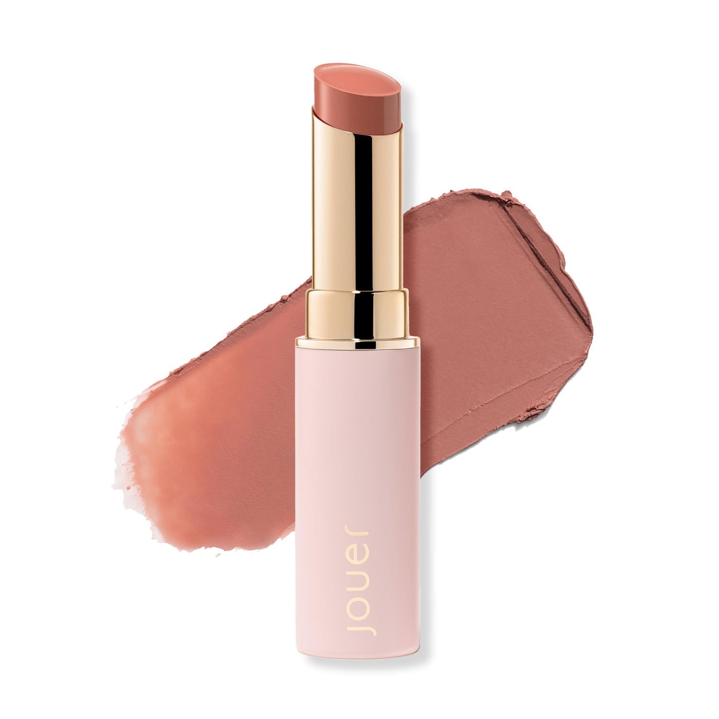 Jouer Balm Bouche Hydrating Lip Tint - Solidarité, Medium Muted Rose - Matte, Nourishing Lip Balm