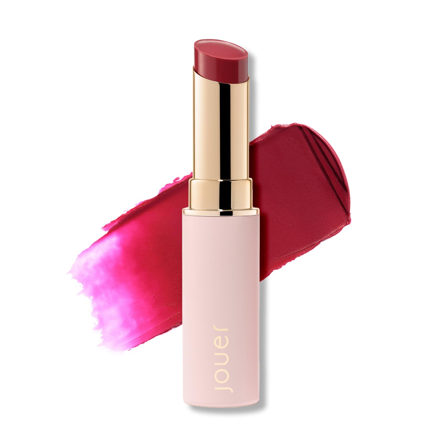 Jouer Balm Bouche Hydrating Lip Tint - Solidarité, Medium Muted Rose - Matte, Nourishing Lip Balm