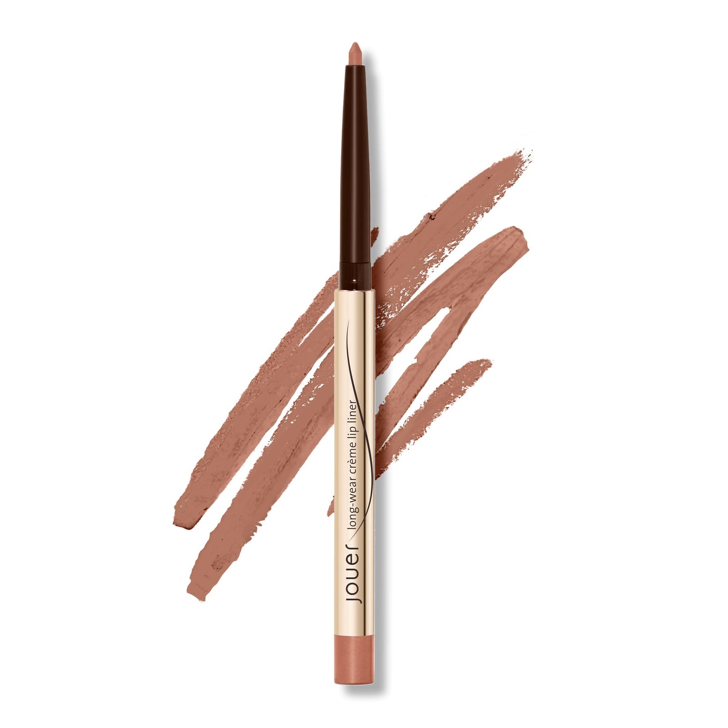 Jouer Long Wear Lip Liner - Metallic & Matte Shades - Water Resistant - Fast-Drying Formula - Healthy Ingredients - Paraben, Gluten & Cruelty Free, Bare Rose