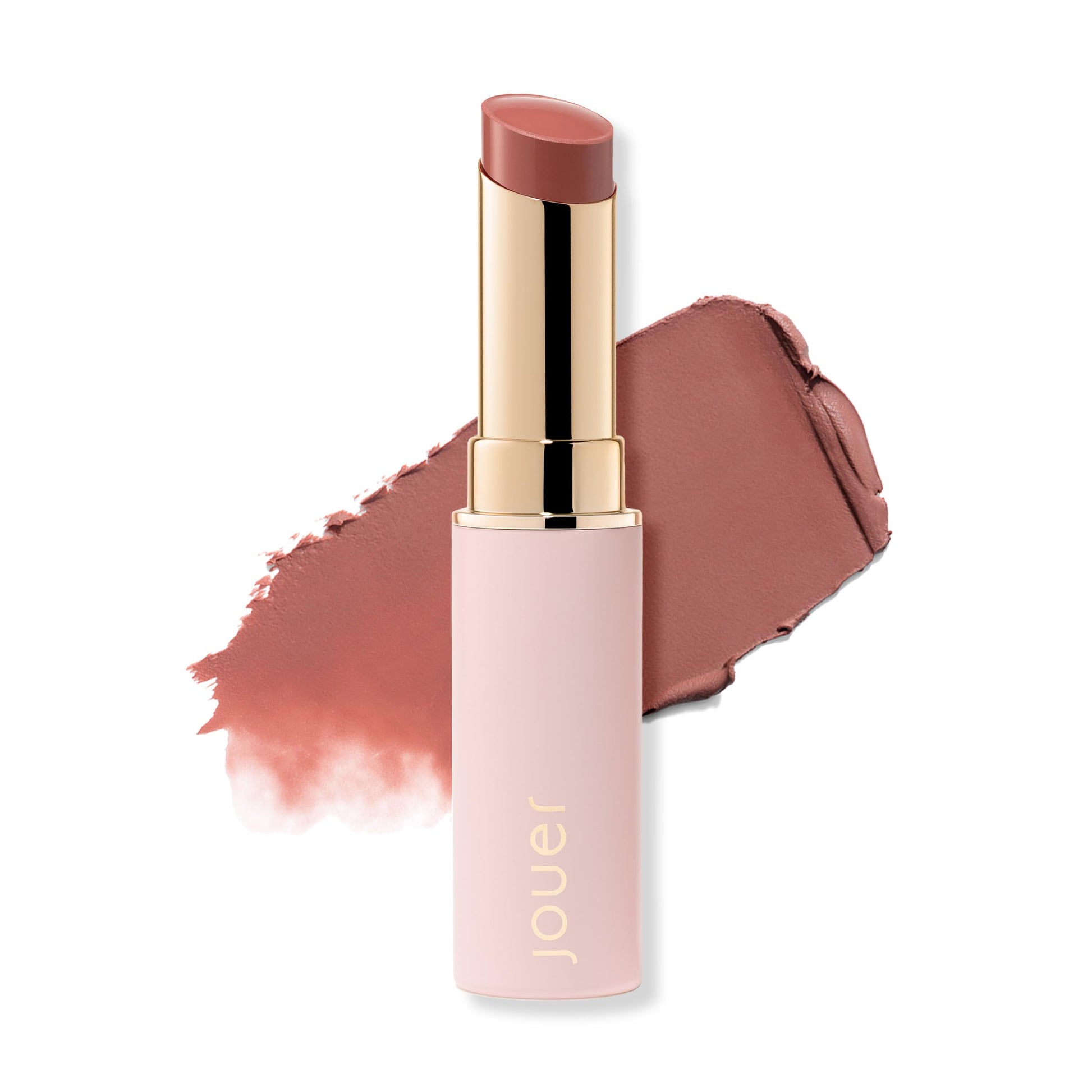 Jouer Balm Bouche Hydrating Lip Tint - Solidarité, Medium Muted Rose - Matte, Nourishing Lip Balm