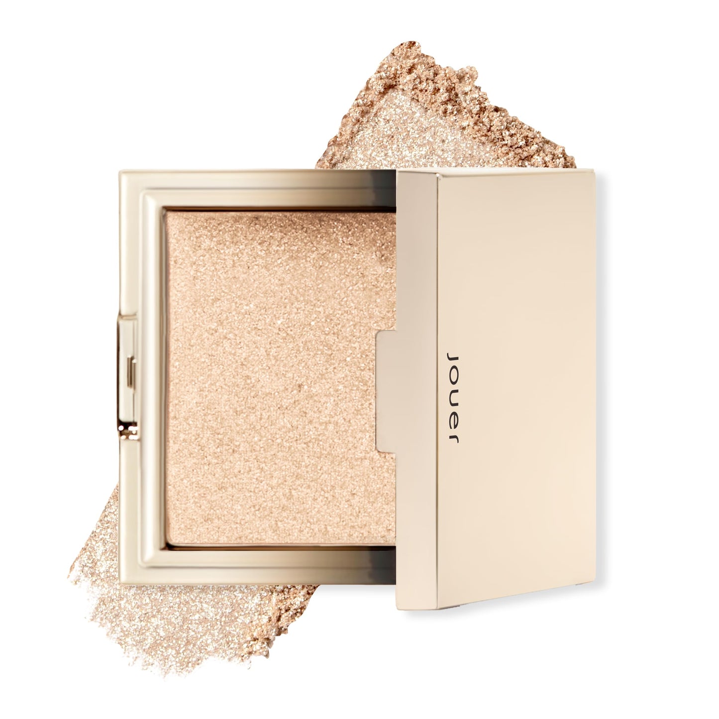 Jouer Powder Highlighter - Highlighter Powder for Face - Luminizer Makeup - Buildable Pigment - Talc, Paraben, Cruelty Free & Vegan - Rose Quartz