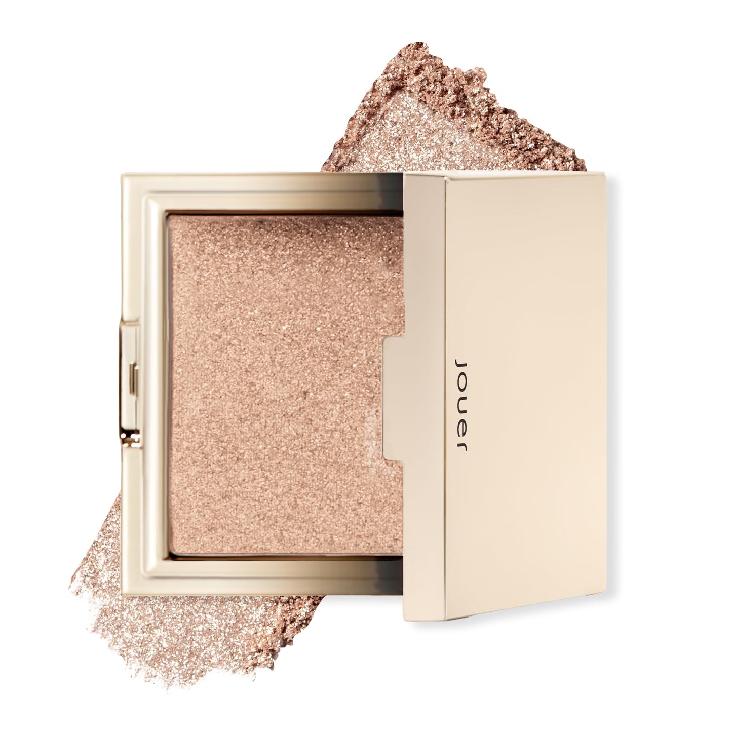 Jouer Powder Highlighter - Highlighter Powder for Face - Luminizer Makeup - Buildable Pigment - Talc, Paraben, Cruelty Free & Vegan - Rose Quartz