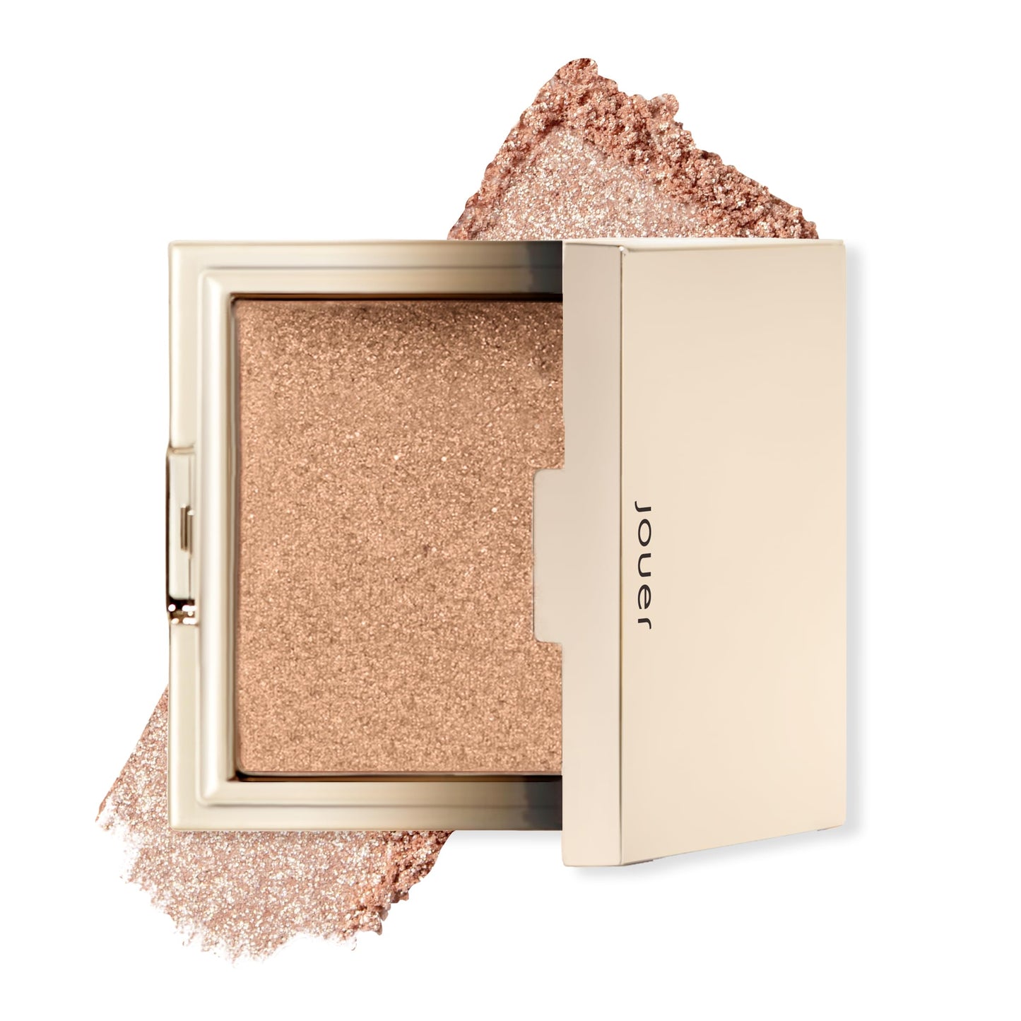 Jouer Powder Highlighter - Highlighter Powder for Face - Luminizer Makeup - Buildable Pigment - Talc, Paraben, Cruelty Free & Vegan - Rose Quartz