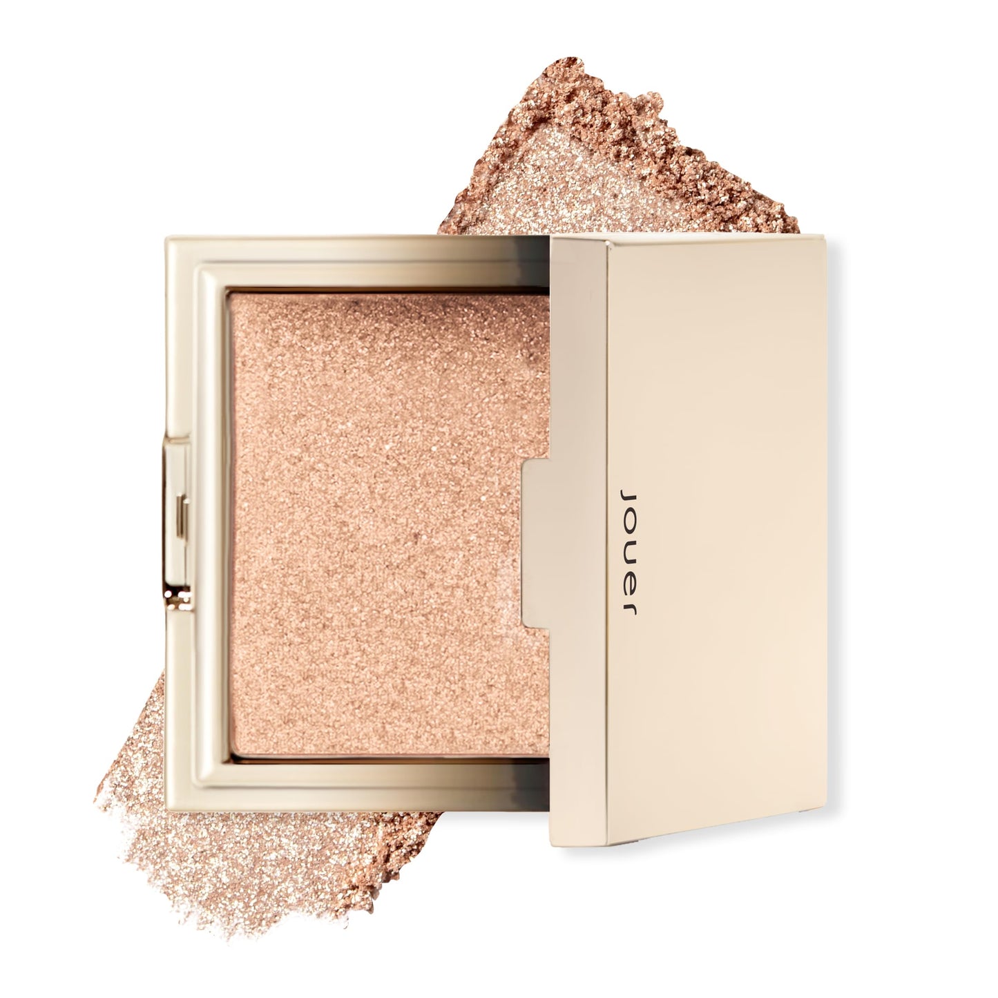 Jouer Powder Highlighter - Highlighter Powder for Face - Luminizer Makeup - Buildable Pigment - Talc, Paraben, Cruelty Free & Vegan - Rose Quartz