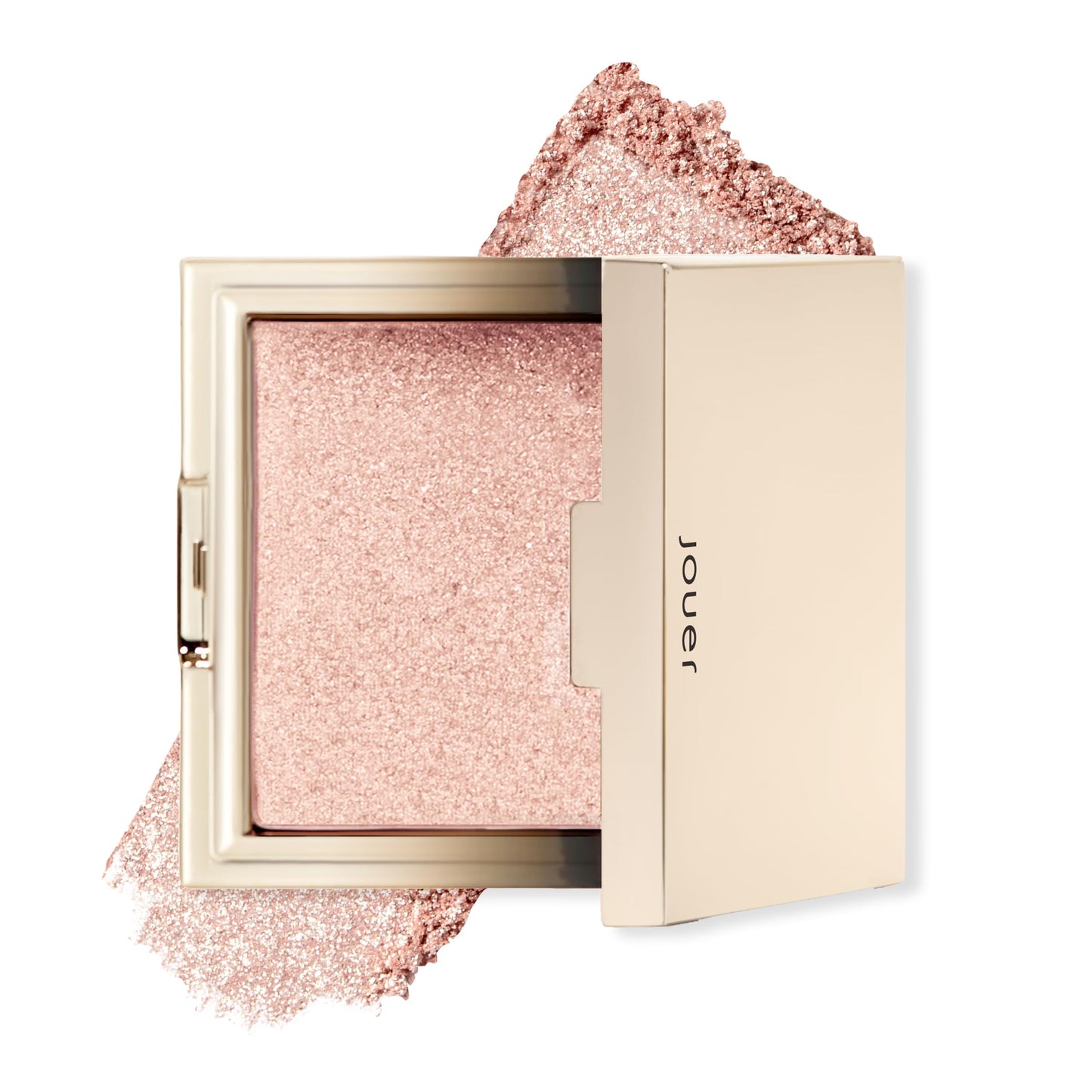 Jouer Powder Highlighter - Highlighter Powder for Face - Luminizer Makeup - Buildable Pigment - Talc, Paraben, Cruelty Free & Vegan - Rose Quartz