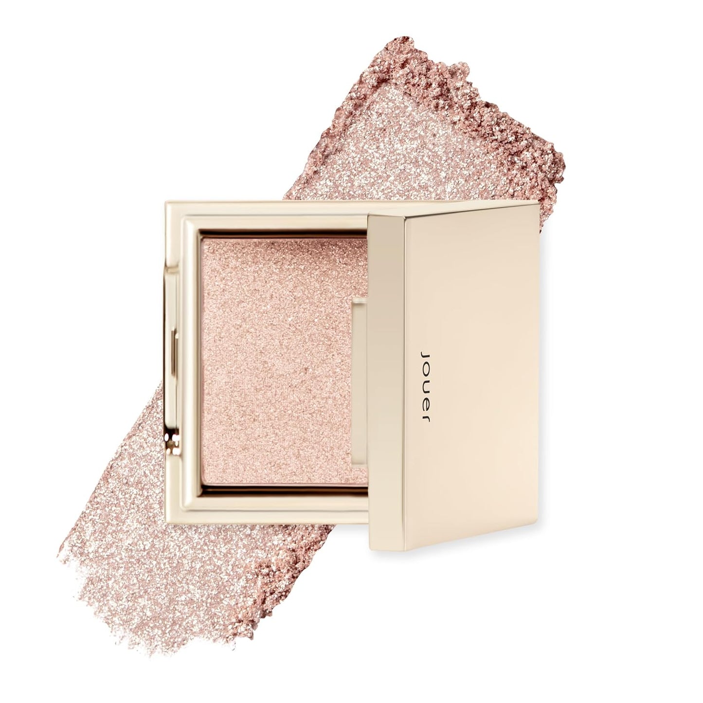 Jouer Powder Highlighter - Highlighter Powder for Face - Luminizer Makeup - Buildable Pigment - Talc, Paraben, Cruelty Free & Vegan - Rose Quartz